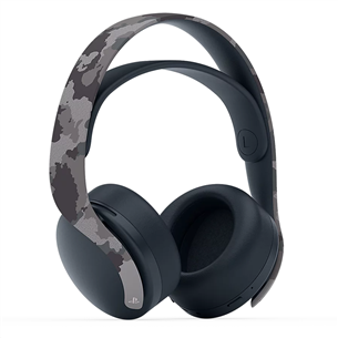 Ausinės Sony PULSE 3D PS5, Belaidės, Gray camo 711719406891