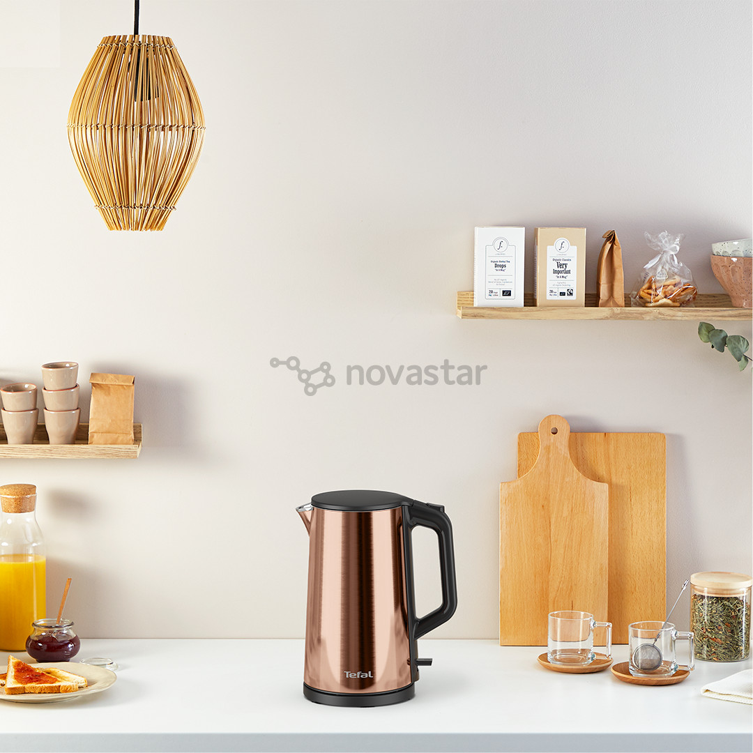 Tefal Double Layer, 1,5 L, 2000 W, golden - Kettle