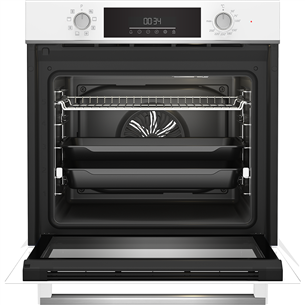 Beko, Beyond, catalytic back wall, 72 L, white - Built-in Oven