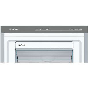 Bosch Series 4, NoFrost, 242 L, 186 cm, inox - Freezer