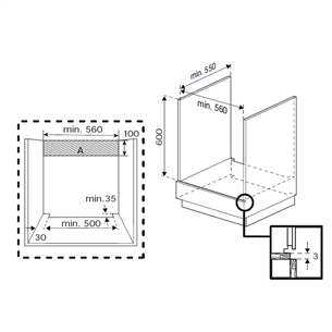 Orkaitė Beko, Beyond, catalytic back wall, 72 L