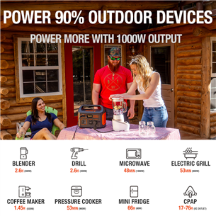 Maitinimo šaltinis Jackery Explorer 1000 Portable Power Station, 1002 Wh