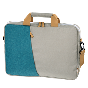 Nešiojamo kompiuterio krepšys Hama Florence, 15.6", beige/blue