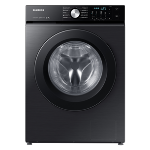 Samsung, 11 kg, depth 60 cm, 1400 rpm, black - Front Load Washing Machine
