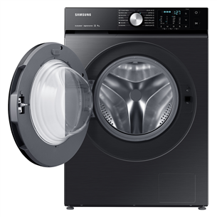 Samsung, 11 kg, depth 60 cm, 1400 rpm, black - Front Load Washing Machine