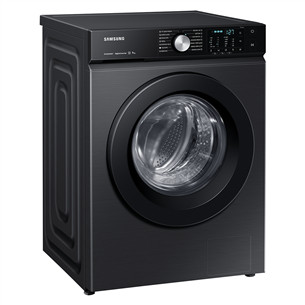 Samsung, 11 kg, depth 60 cm, 1400 rpm, black - Front Load Washing Machine