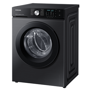 Samsung, 11 kg, depth 60 cm, 1400 rpm, black - Front Load Washing Machine