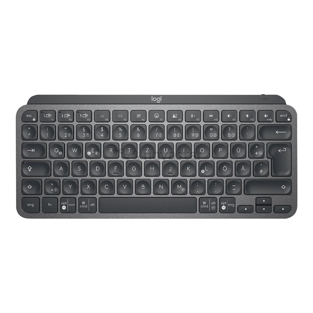 Logitech MX Keys Mini, US, pilka - Klaviatūra