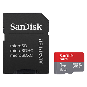 Atminties kortelė SanDisk Ultra microSDXC, 1TB SDSQUAC-1T00-GN6MA
