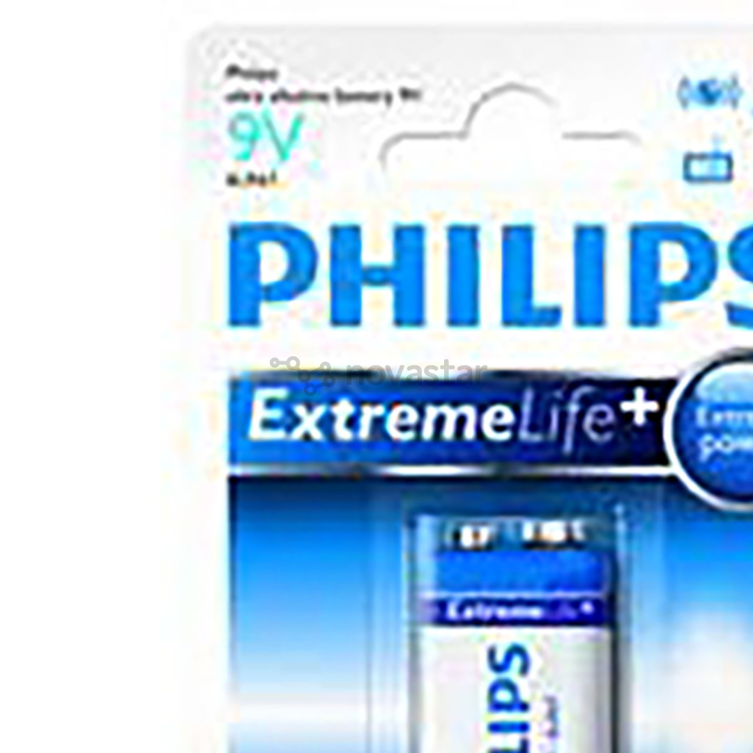 Philips Ultra Alkaline, 9 V  - Battery