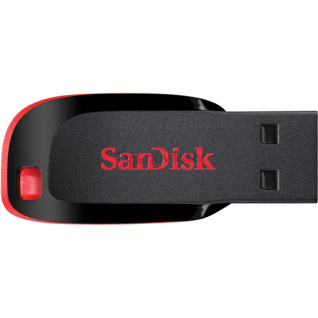 SanDisk Cruzer Blade, USB-A, 128 GB, black - Memory stick
