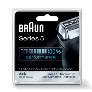 Braun Series 5 - Сменная бритвенная сетка + лезвие