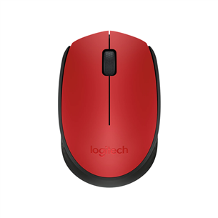 Pelė Logitech M171, Belaidė, Raudona 910-004641