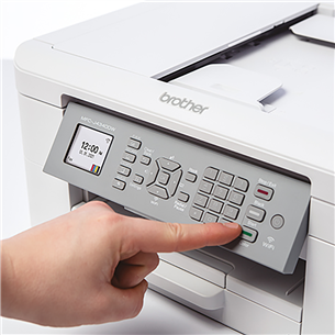 Brother MFC-J4340DW, 4-in-1, white - Multifunctional color inkjet printer