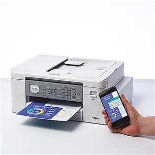 Brother MFC-J4340DW, 4-in-1, white - Multifunctional color inkjet printer