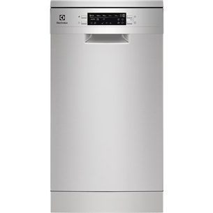 Electrolux 700 Slim, 10 комплектов посуды, нерж. сталь - Отдельностоящая посудомоечная машина