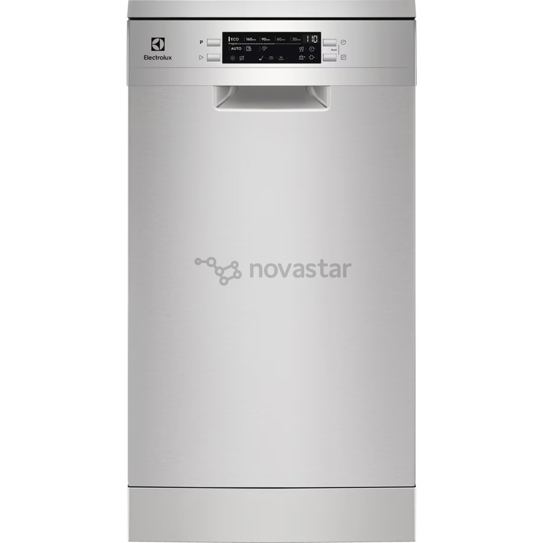 Electrolux 700 Slim, 10 place settings, stainless steel - Free standing dishwasher