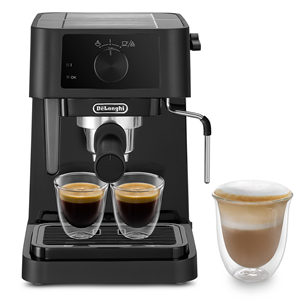 DeLonghi Stilosa, black - Manual espresso machine