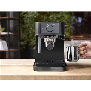 DeLonghi Stilosa, black - Manual espresso machine