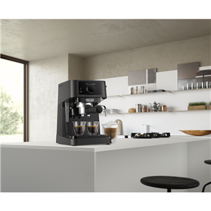 DeLonghi Stilosa, black - Manual espresso machine