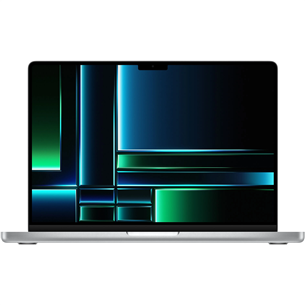 Nešiojamas kompiuteris Apple MacBook Pro 14 (2023), M2 Pro 10C/16C, 16GB, 512GB, ENG, silver MPHH3ZE/A