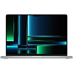 Nešiojamas kompiuteris Apple MacBook Pro 16 (2023), M2 Pro 12C/19C, 16GB, 512GB, ENG, silver MNWC3ZE/A