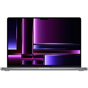 Nešiojamas kompiuteris Apple MacBook Pro 16 (2023), M2 Pro 12C/19C, 16GB, 1TB, RUS, space gray