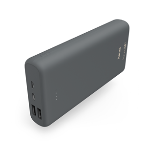 Išorinė baterija Hama Supreme 24HD Power Pack, 24000 mAh, USB-C, USB-A 00201670