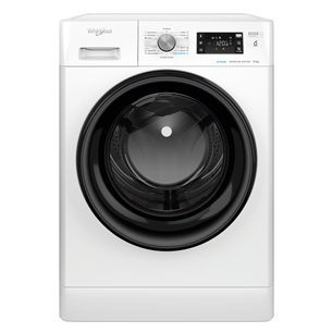 Whirlpool, 8 kg, depth 63 cm, 1400 rpm, white - Front load Washing machine