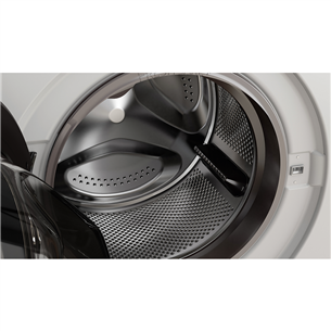 Whirlpool, 8 кг, глубина 63 см, 1400 об/мин, белый - Стиральная машина с передней загрузкой
