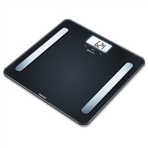 Beurer BF 600 Pure, Bluetooth, juodos - Diagnostinės kūno svarstyklės