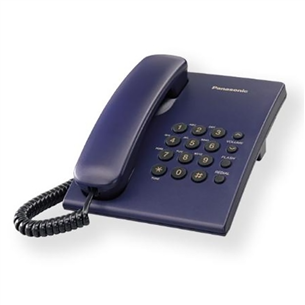 Panasonic, dark blue - Phone KXTS500FXC