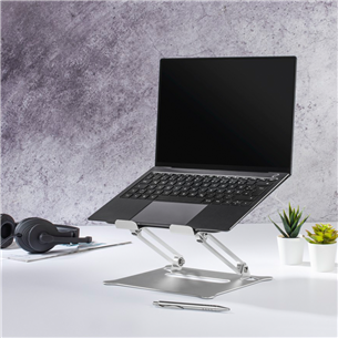 Hama Alu Notebook Stand, silver - Notebook stand