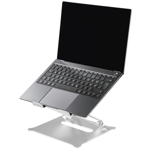 Hama Alu Notebook Stand, серебристый - Подставка для ноутбука