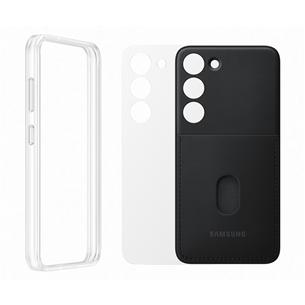 Samsung Frame cover, Galaxy S23, черный - Чехол для смартфона