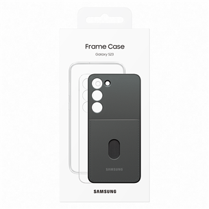 Samsung Frame cover, Galaxy S23, black - Smart phone case