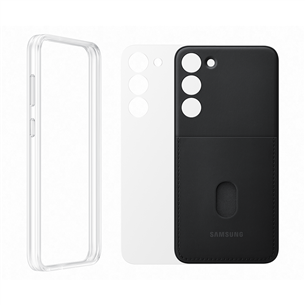 Samsung Frame cover, Galaxy S23+, black - Smart phone case