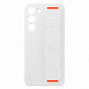 Samsung Silicone Grip Case, Galaxy S23+, белый - Чехол