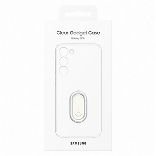 Telefono dėklas Samsung Clear Gadget Case, Galaxy S23+, transparent