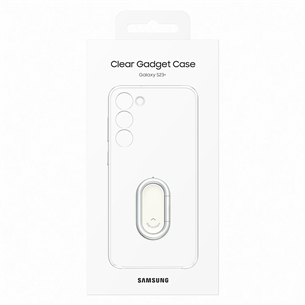 Samsung Clear Gadget Case, Galaxy S23+, прозрачный - Чехол для смартфона