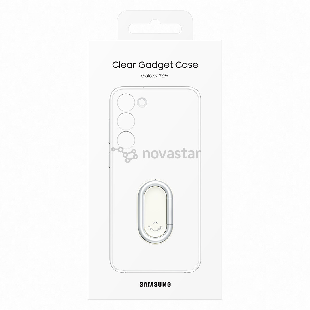 Telefono dėklas Samsung Clear Gadget Case, Galaxy S23+, transparent