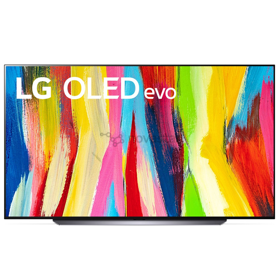 LG OLED evo C2, 83'', 4K UHD, OLED, центральная подставка, серый - Телевизор