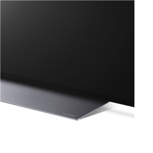 LG OLED evo C2, 83'', 4K UHD, OLED, центральная подставка, серый - Телевизор