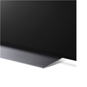 LG OLED evo C2, 83'', Ultra HD, OLED, центральная подставка, серый - Телевизор