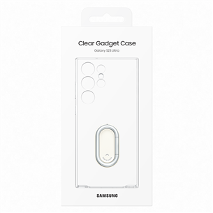 Samsung Clear Gadget Case, Galaxy S23 Ultra, прозрачный - Чехол для смартфона