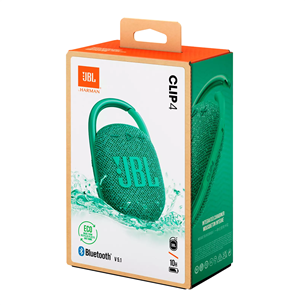 Belaidė kolonėlė JBL Clip 4 Eco, Žalia