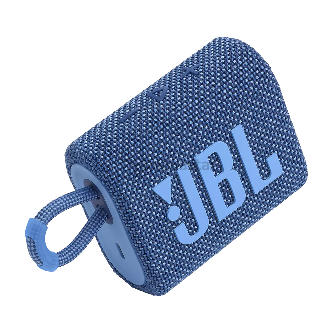 JBL GO 3 Eco, mėlynas - Belaidė kolonėlė