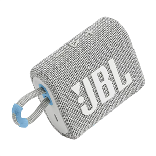 JBL GO 3 Eco, white - Portable Wireless Speaker