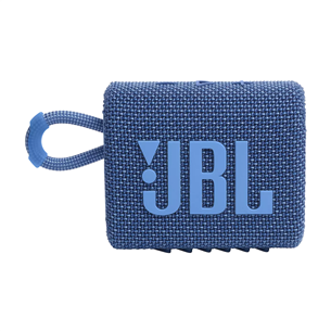 Belaidė kolonėlė JBL GO 3 Eco, Mėlynas