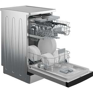 Indaplovė Beko Beyond BDFS26121XQ, 11 komplektų talpa